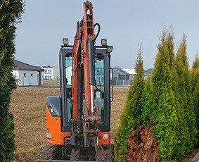 Mini ekskavatoriaus nuoma - Mini 2,8t ekskavatoriaus nuoma su operatorium - 4