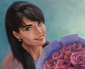 Dailė, menai, keramika - Portretai i&scaron; nuotraukų, paveikslai, kopijos - 1