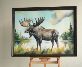 Briedis
80 x 60 cm