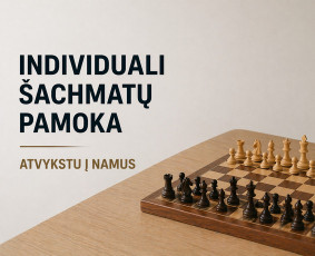 Mokymai, kursai, kalbos - &Scaron;achmatų pamokos vaikams ir suaugusiems - 2