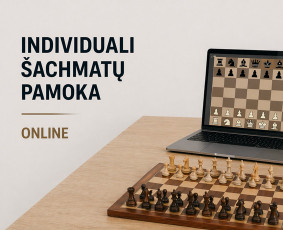 Mokymai, kursai, kalbos - &Scaron;achmatų pamokos vaikams ir suaugusiems - 1