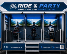 Koncertų įgarsinimas - Ride & Party! Mobili pramogų erdvė jūsų renginiui! - 1