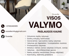 Valymo paslaugos - Valymo paslaugos - 1