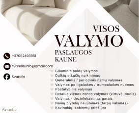 Valymo paslaugos - Visos valymo paslaugos - kruop&scaron;čiai, &scaron;variai, patikimai. - 1