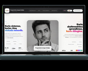 Svetainių dizainas (web design) - Profesionalus programinės įrangos kūrėjas - 1