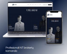 Svetainių kūrimas - Profesionalus internetinių svetainių/el. parduotuvių kūrimas - 1