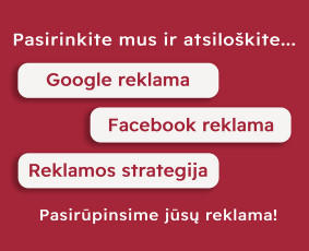 Reklamos paslaugos - Google ir Meta reklamos valdymas smulkiam verslui - 1