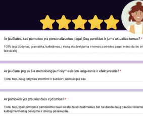 Anglų kalbos kursai - Anglų kalba fokusuojantis į ilgalaikę atmintį ir kalbėjimą - 3