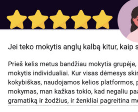 Privačios anglų kalbos pamokos - Anglų kalba fokusuojantis į ilgalaikę atmintį ir kalbėjimą - 4