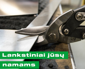 Metalo gaminiai, suvirintojai - Skardos lankstymas iki 4m. - 1