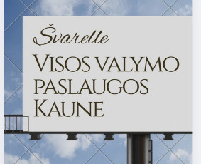 Valymo paslaugos - Visos valymo paslaugos - kruop&scaron;čiai, &scaron;variai, patikimai. - 1