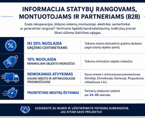 Statybos darbai - Deimantinis skylių gręžimas - 2