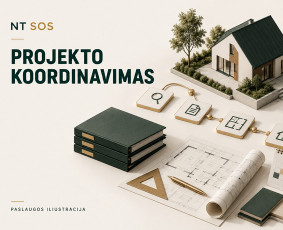 Architektai, projektavimas - Namų ir pastatų pridavimas, dokumentų tvarkymas NT Sos - 1