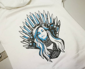 Spauda ant tekstilės, drobės - Šilkografinė, Dtg (tiesioginė) dtf spauda, lipdukų spauda. - 2