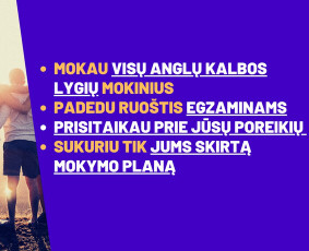 Anglų kalbos pamokos internetu - Mokymai, kursai, kalbos - 1 Mokymai, kursai, kalbos - Anglų kalbos pamokos internetu - 1