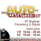 Erika Supranavičiūtė AUTO AKSESUARAI - platus auto prekių asortimentas UAB