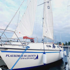 Plaukimas jachta Platelių ežere