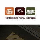 Karkasinių namų statyba.