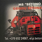 MB Betono grindys