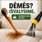 Baldų valymas