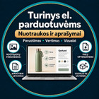 Parengiu prekių informaciją el. parduotuvėms