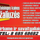 Teisingos Kainos Žaliuzės