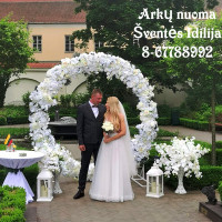 Šventės Idilija Vilnius Arkų ir dekoracijų nuoma šventei
