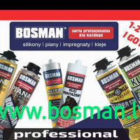 Bosman.lt/Langai Bosman Montavimo putos, silikonai, klijai, hermetikas,
