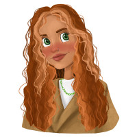 Arina Procenko Unikalios skaitmeninės karikatūros ir portretai