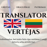Anglų-lietuvių-anglų vertimai