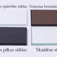 Interjero detalės Stiklas, veidrodziai, stiklo pjaustymas, apdorojimas.