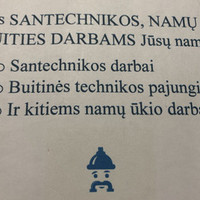 Martis Mart Santechnikos, namų ūkio meistras Martis Mart Santechnikos, namų ūkio meistras