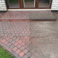 Kitos paslaugos Trinkelių, fasadų, terasų, tvorų plovimas, valymas
