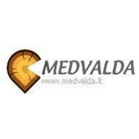 Uab Medvalda Sausos skaldytos malkos maišeliuose, tinkluose ,dėžėse