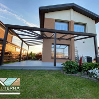 Aluterra Terasų, verandų, stoginių stiklinimas aliuminio sistemomis