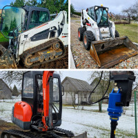 Darko Kasyba,MB. Vikšrinis Bobcat / Mini Ekskavato / Grežimas