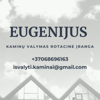 Eugenijus Grižas Kaminų, ventiliacinių šachtų valymas Eugenijus Grižas Kaminų, ventiliacinių šachtų valymas