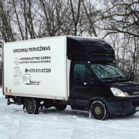 Paulius Kirdeikis Mb Kirveza perkraustymo, pervežimo paslaugos