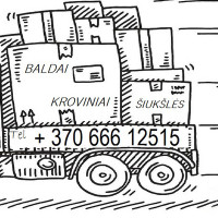 Titas pervežimai Perkraustymo, kroviniu pervežimo paslaugos