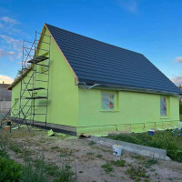 Vidaus Apdailos Darbai Panevėžyje Dekoratyvinio tinko purškimas