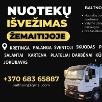 Balt Norg Nuotekų išvežimas, valymo įrenginių aptarnavimas.