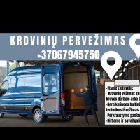 Kroviniu pervežimas/perkraustymas Nuo 20euru Kroviniu vežimas/perkraustymas