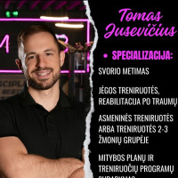 Tomas Asmeninis treneris Brazdžionio g. , Kaunas Tomas Asmeninis treneris Brazdžionio g. , Kaunas