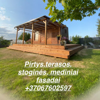 Remigijus Bakanavičius Terasos, stoginės, sandėliukai, pirtys Remigijus Bakanavičius Terasos, stoginės, sandėliukai, pirtys