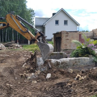 Darius Mudenas Griovimo darbai, namų griovimas, sienų griovimas