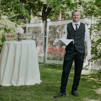 Эдвард Билан Šampano staliukai mobilus baras šampano pirami