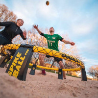 Mantas Baranauskas Spikeball Turnyras su Vedėju