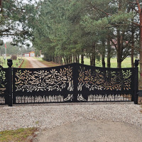 MB Nolibeka Metalinės tvoros, stumdomi- varstomi vartai/varteliai