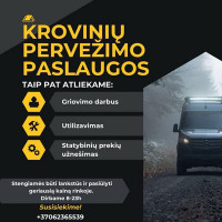 Edgaras Mereckas Pigus šiukšlių, senų baldų išvežimas, griovimai!