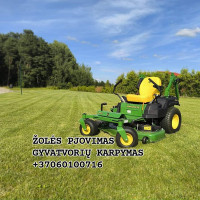 Deimantė Lukienė Žolės pjovimas, gyvatvorių karpymas